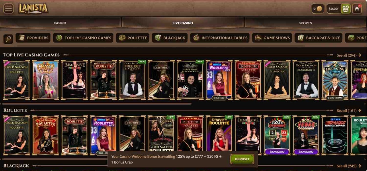 Lanista Casino Casino